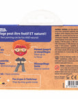 3 colors face painting kit « Ninja & Superhero »