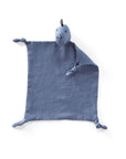 Doudou mouchoir Dino lin bleu NEO