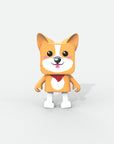 Enceinte Dancing Animal chien corgi MOB, enceinte sans fil qui danse en musique