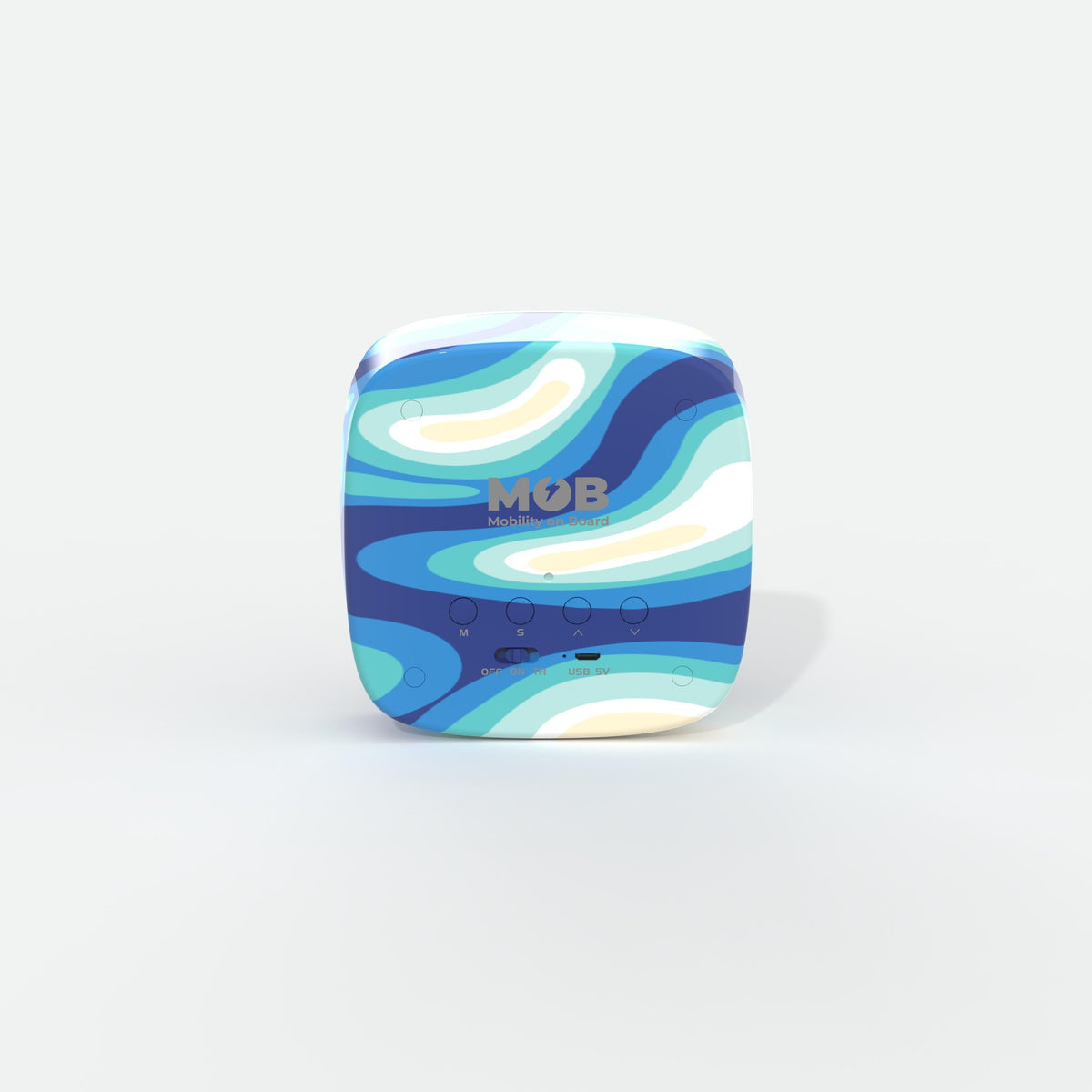 Billy Clock Blue Waves MOB, jusqu'à trois alarmes programmables