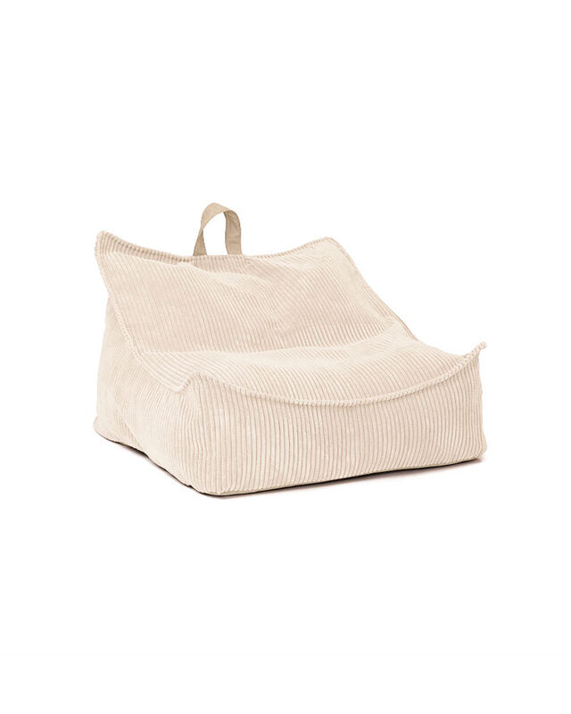 Fauteuil Bean bag ecru