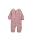 Combinaison En Tricot Rose