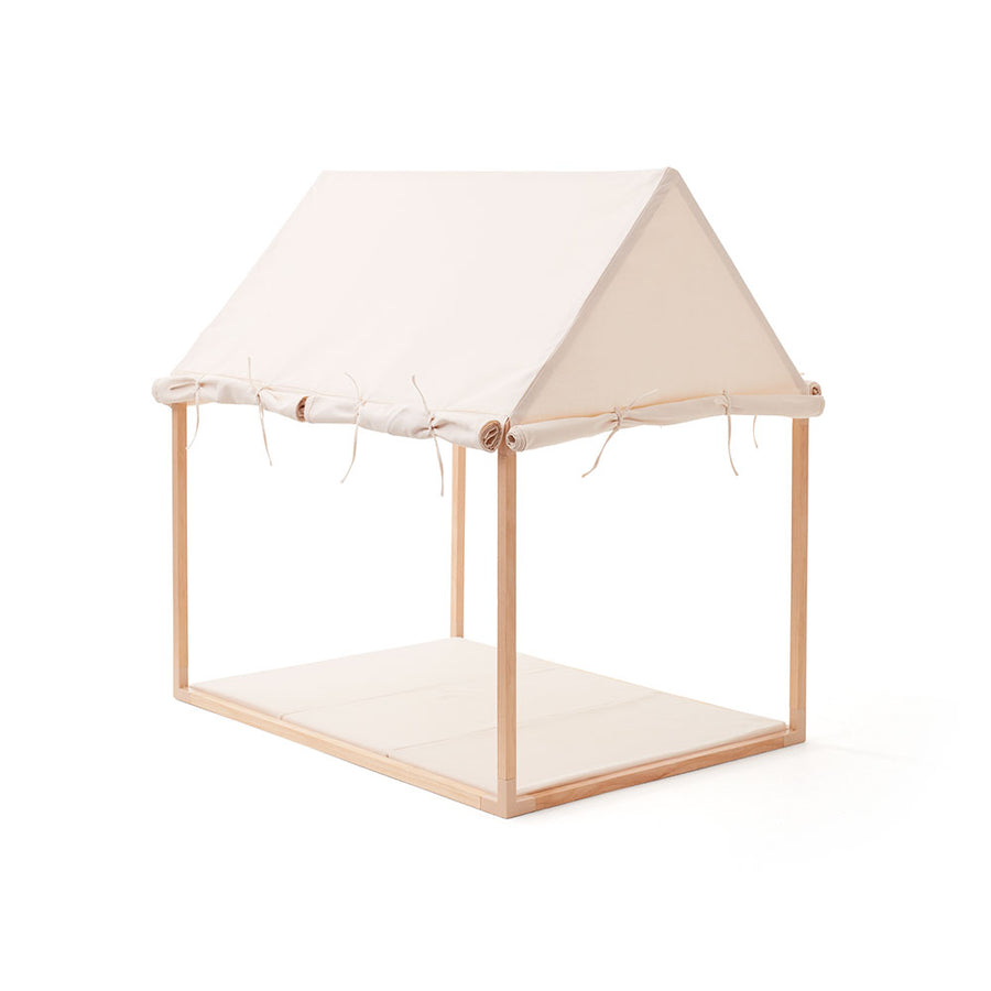 Tente maison de jeu blanc