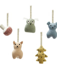 Personnages pour portique forêt 5pcs EDVIN