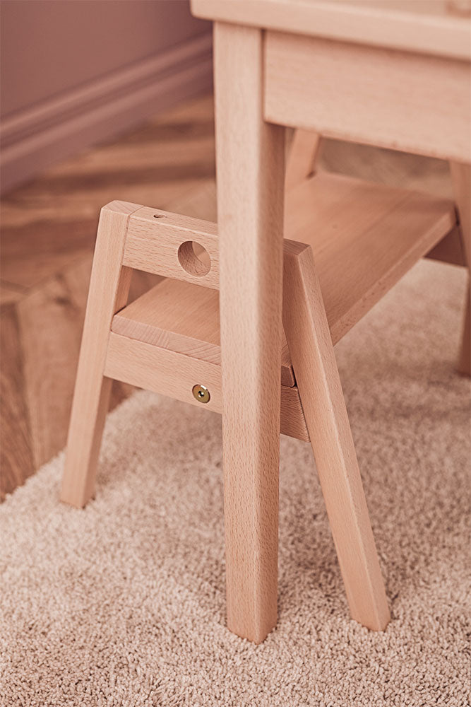 Tabouret ajustable SAGA Blonde