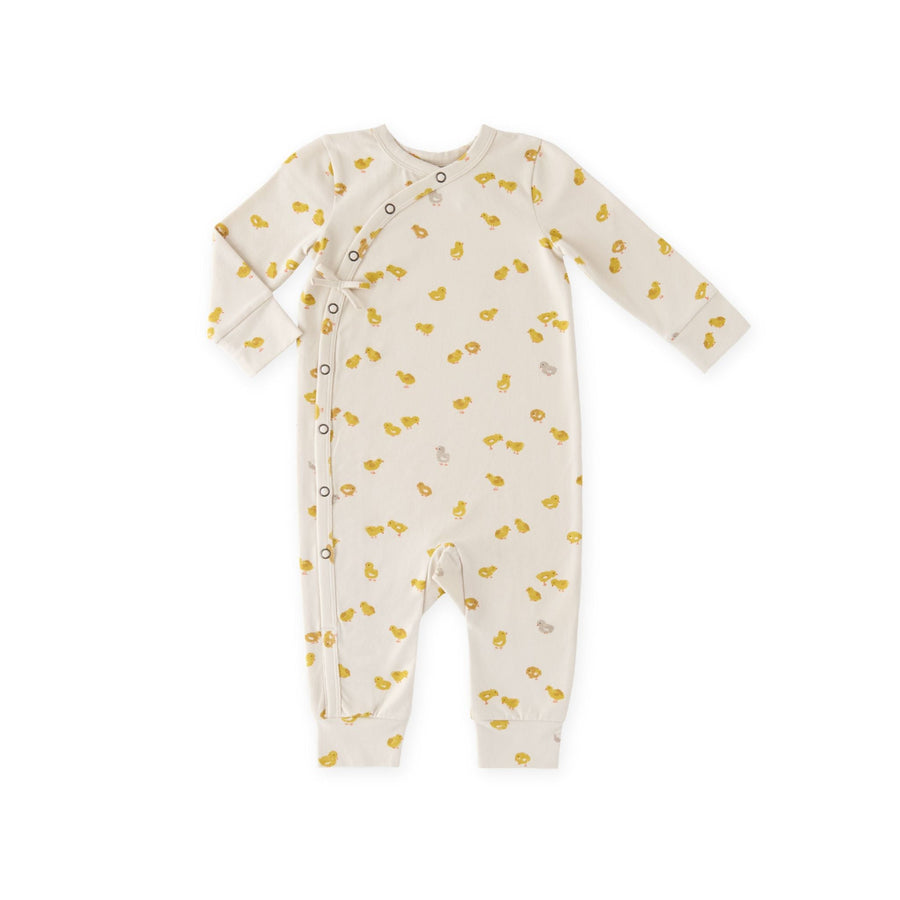The Littles Kimono Romper - Cheerful Chick
