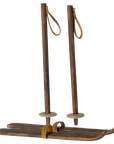 Ski and ski poles, Big sister & Big brother
