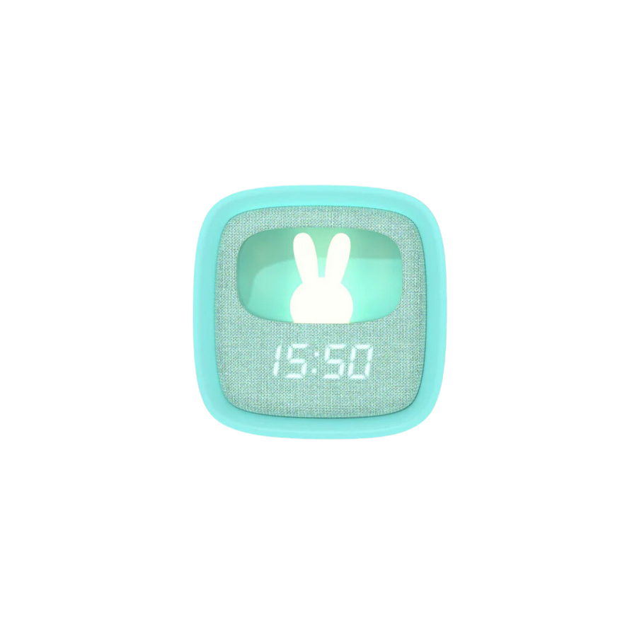 Billy Clock and light - Turquoise