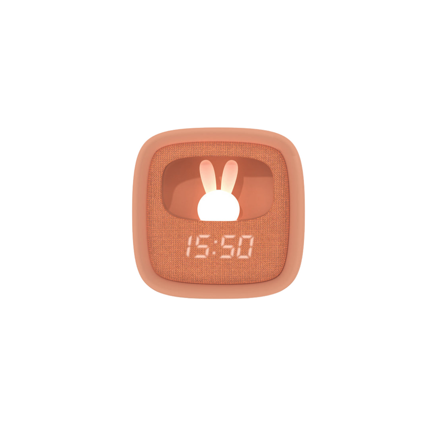 Billy Clock and light - Chocolat
