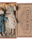 Mum & dad mice in Cigarbox