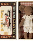 Big sister mouse in matchbox