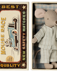 Big brother mouse in matchbox - Grey