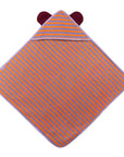 Cape de bain cotton 75 x 75cm - Ours Lavende