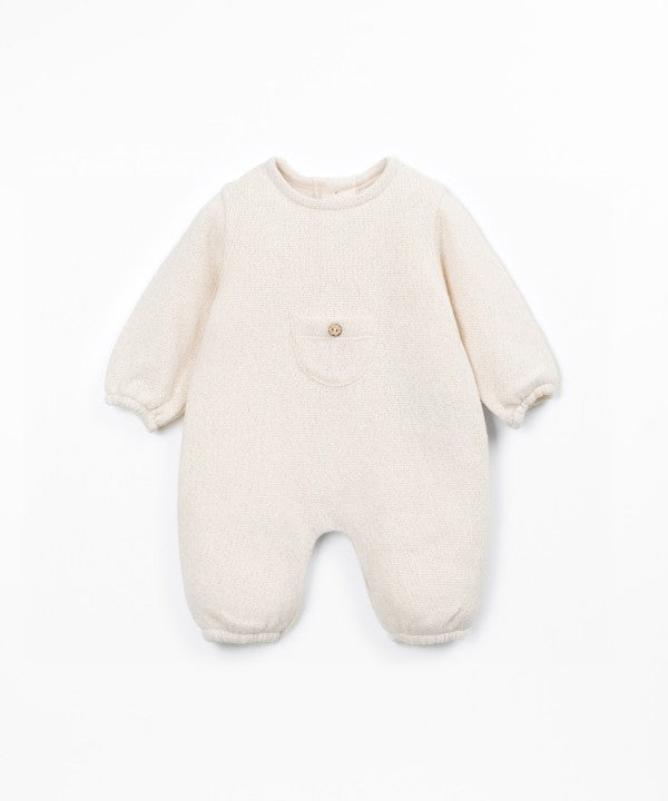 Combinaison En Jersey Sketches Play Up, coloris beige, combinaison en jersey pour bébé