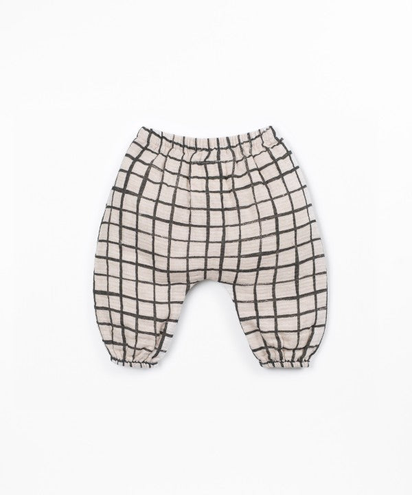 Pantalon En Tissu Skein Play Up, ceinture et poignets élastiques