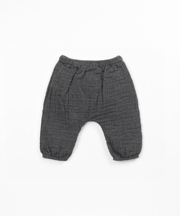 Pantalon En Tissu Scissor Play Up en coton, lavable à 30°C
