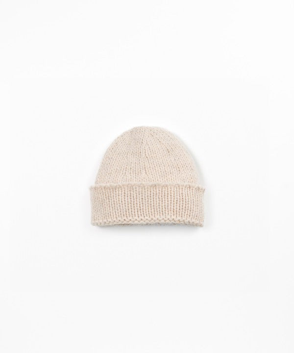 Bonnet bébé en tricot beige foncé Play Up Skein, bonnet d'hiver avec revers, tailles 3 à 24 mois