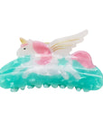 Unicorn Acetate Claw Clip