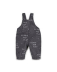Printed Corduroy Jumpsuit Grafite