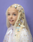 Scalloped Sparkle Mini Clic Clacs