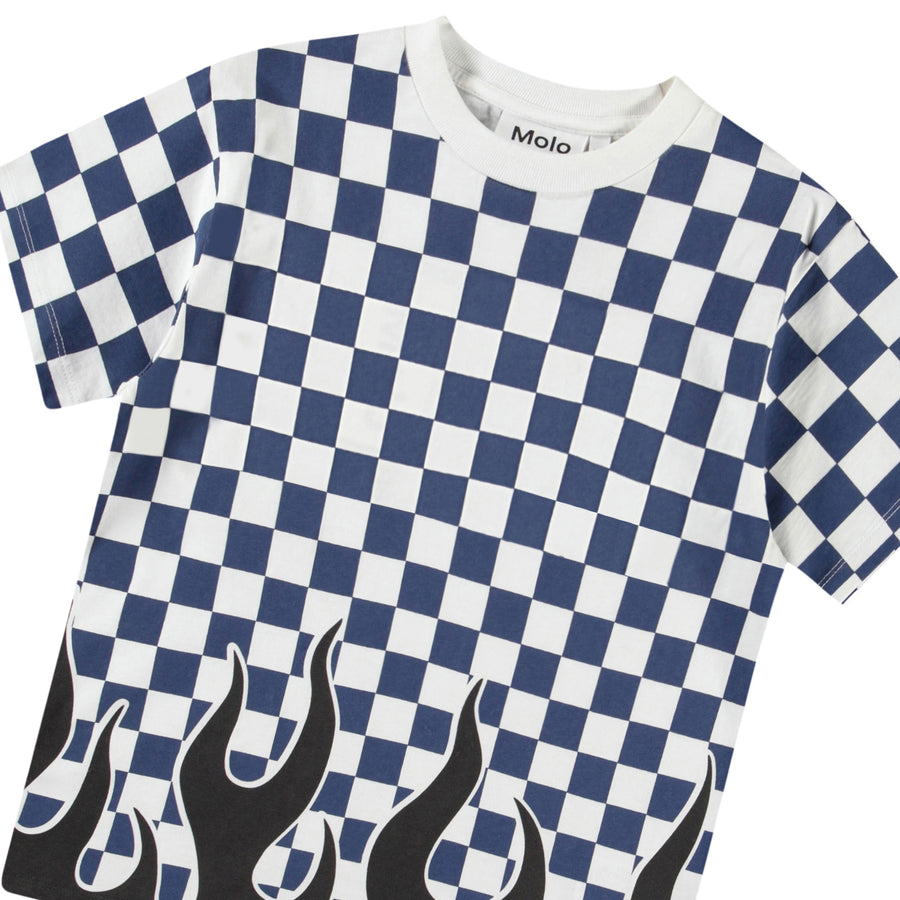 T-shirts Short sleeves Rodney Blue check