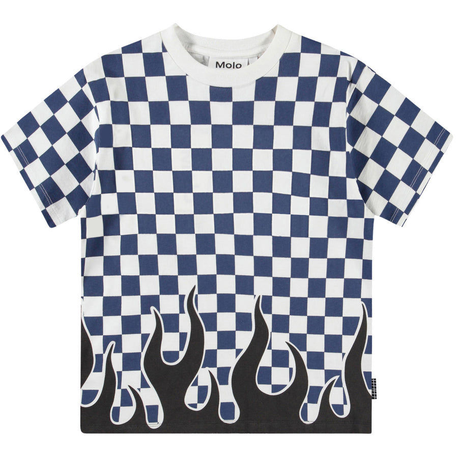 T-shirts Short sleeves Rodney Blue check