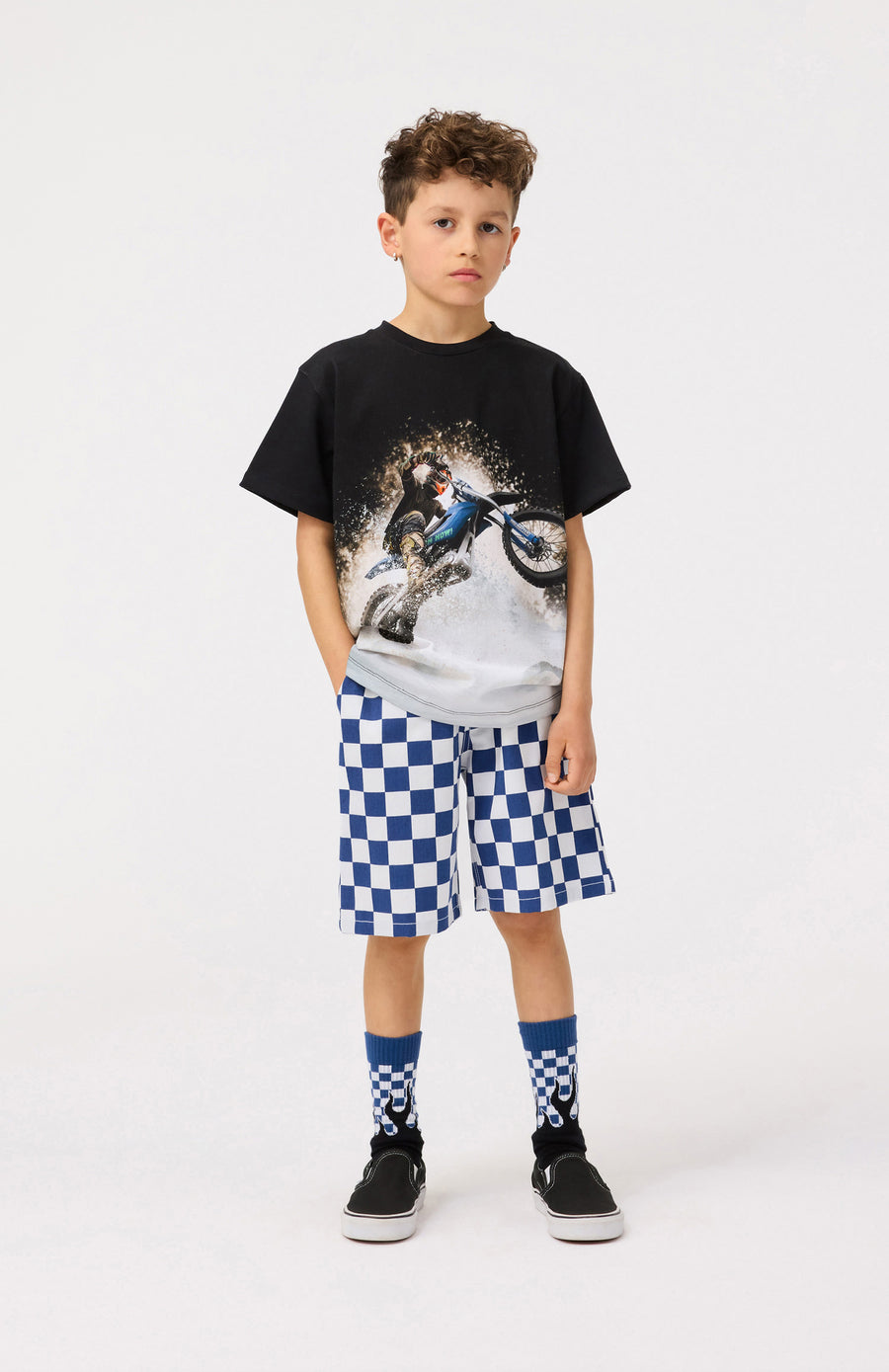 Shorts Aubery Best Blue Check