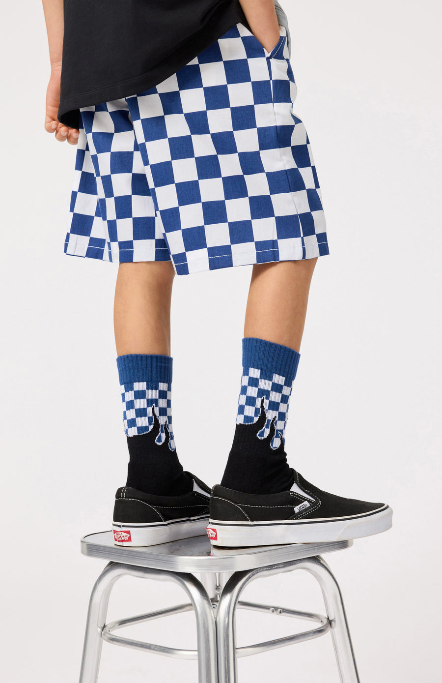 Shorts Aubery Best Blue Check