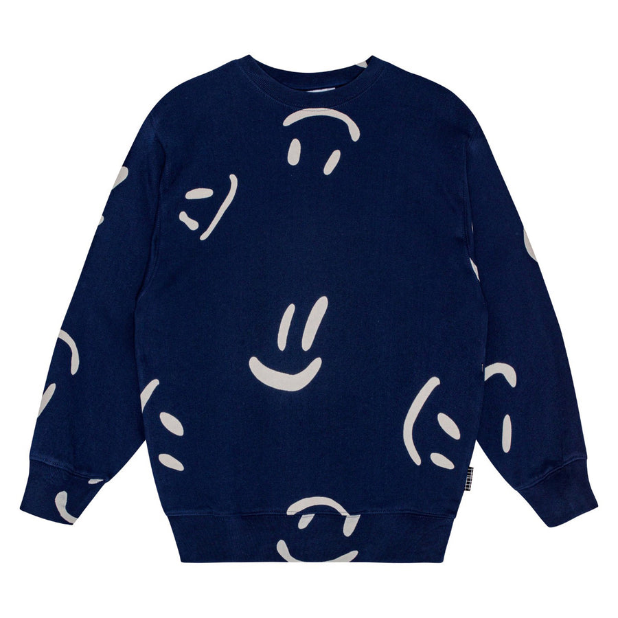 Sweat Shirt Monti Big Smiles Navy