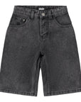 Woven shorts Alpha Washed Black