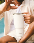 Travel cup isotherme inox - Matt - Sable - 900ml