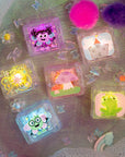 Fantastic Fairies Light-Up Cubes, pack de 6 cubes lumineux pour le bain