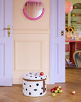 Pouf rond avec rangement FIFI