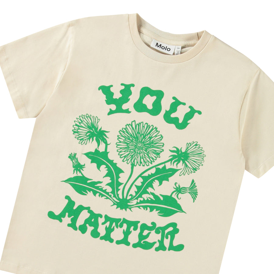 T-shirts Short sleeves Riley Green Dandelion