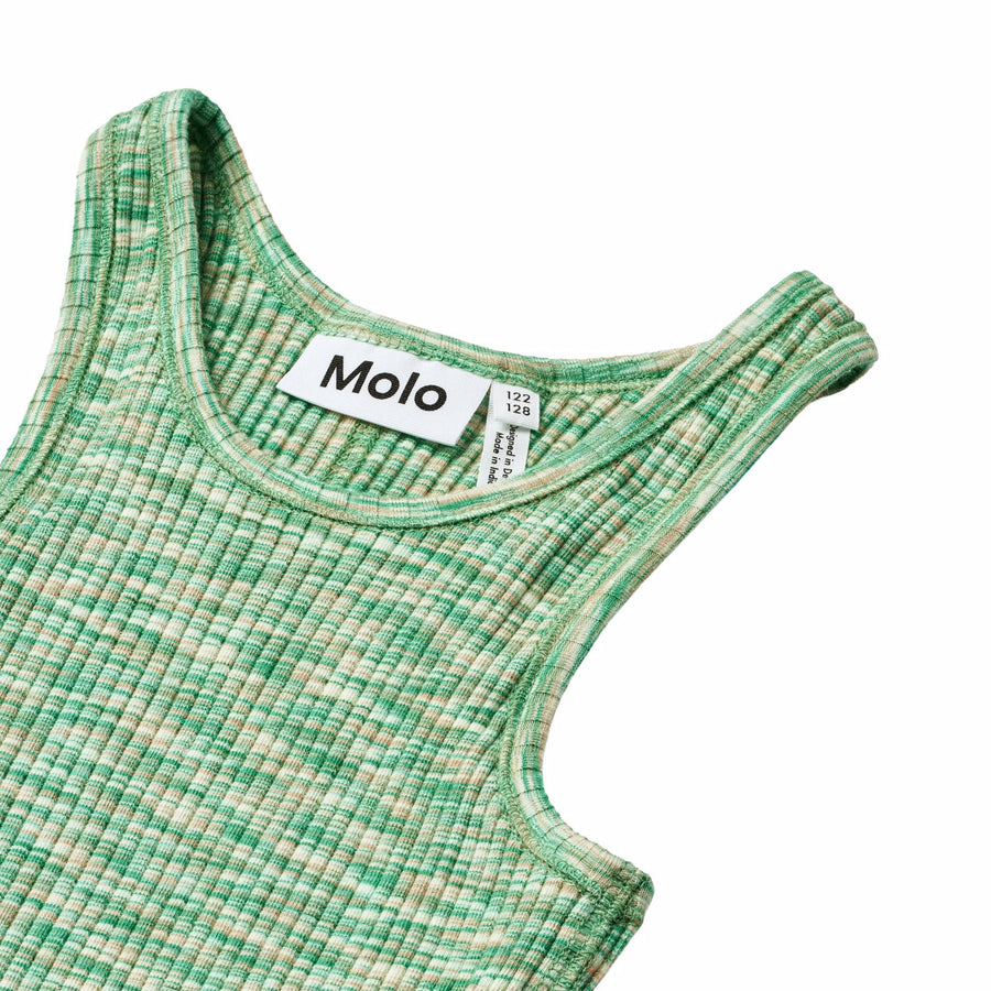 Dress Canna Green Mouliné
