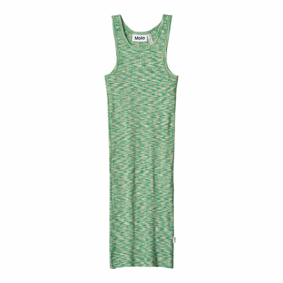 Dress Canna Green Mouliné