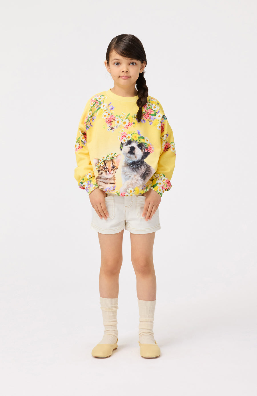 Shorts Amanda Crisp White