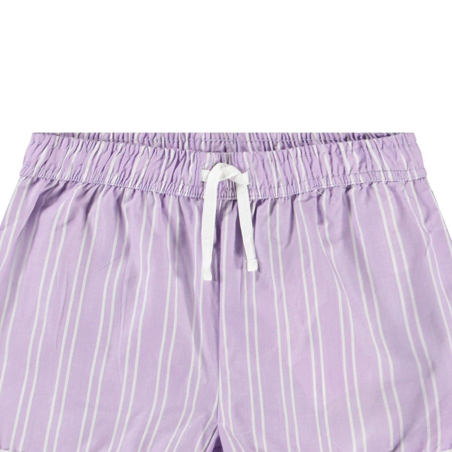 Woven shorts Aja Purple Rail Stripe