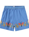 Shorts S Ally Blue Flower