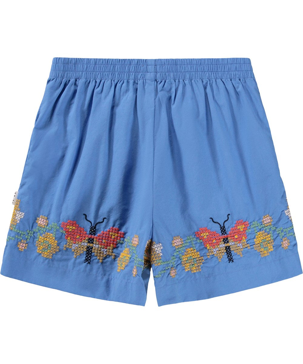 Shorts S Ally Blue Flower