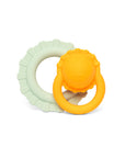 Lion Rattels Green and Orange