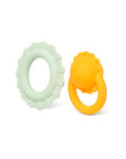 Lion Rattels Green and Orange
