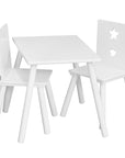Chaise blanche STAR