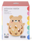 Silicone Rattle Bear, hochet bébé en silicone Tiger Tribe