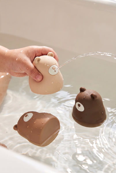 Oursons Little L en silicone alimentaire qui s'ouvrent en deux pour un nettoyage et un séchage faciles