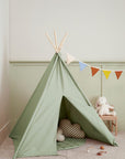 Tente tipi vert clair