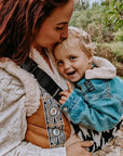 Toddler Carry Winter Houndstooth Carrier