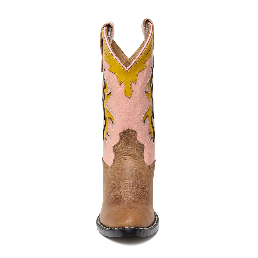 Kids Cowboyboots Candy Brown