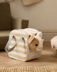 Chat et sac de transport