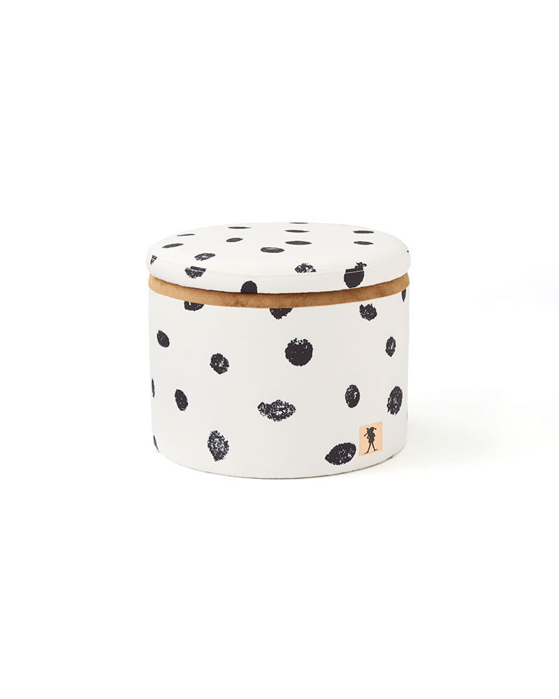 Pouf rond avec rangement FIFI